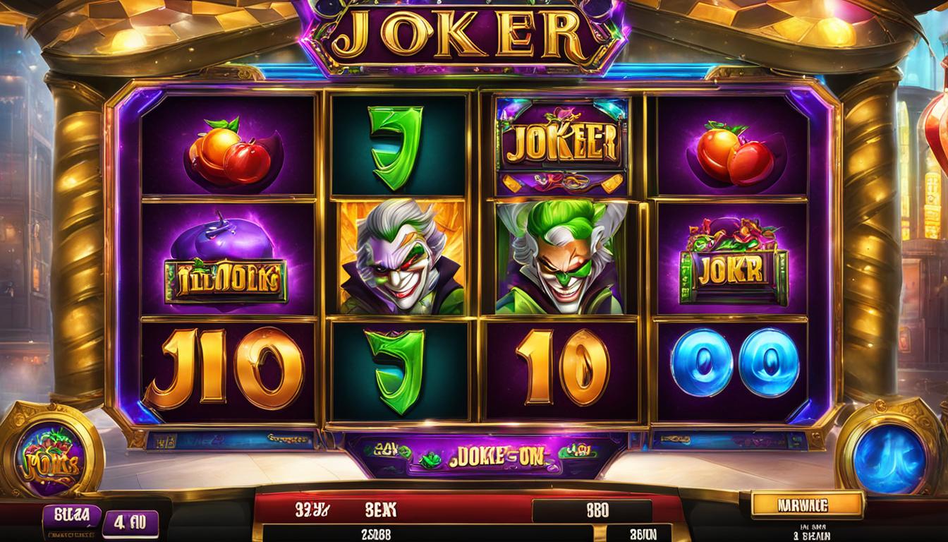 Grafis dan desain dalam slot Joker